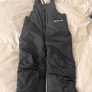 Arctix Toddler Black Snow Bib Overalls